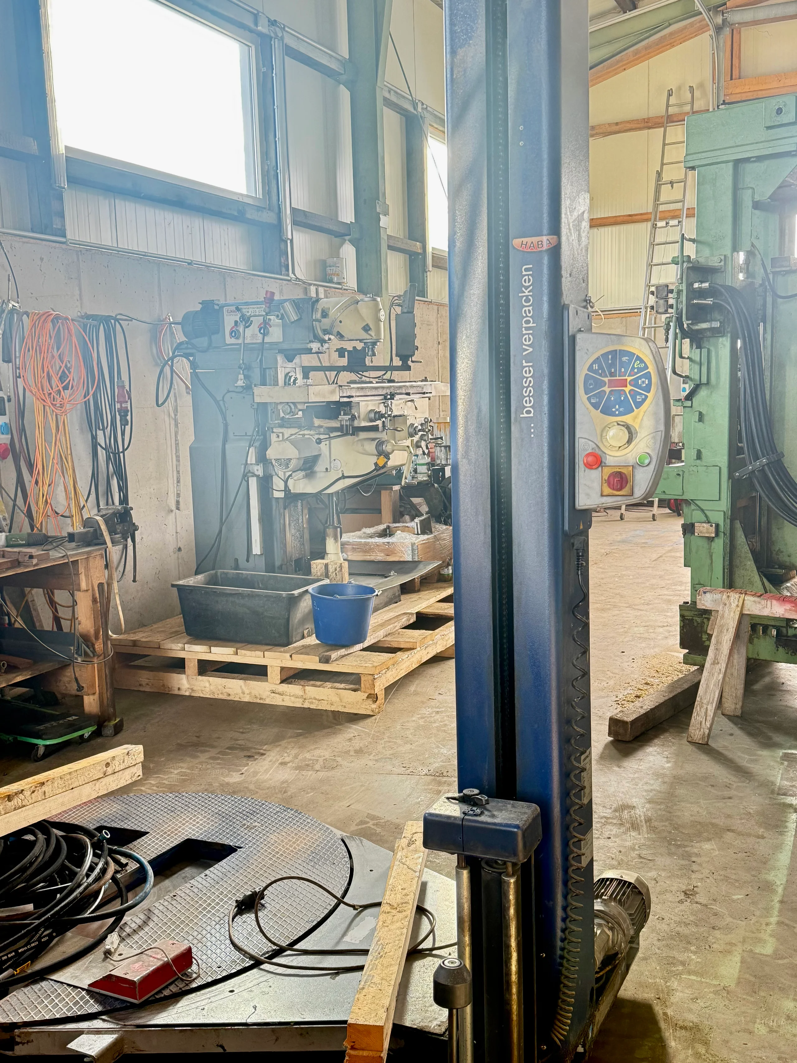 Stretch wrapper ROBOPAC Ecoplat TP FRD - Year 2011