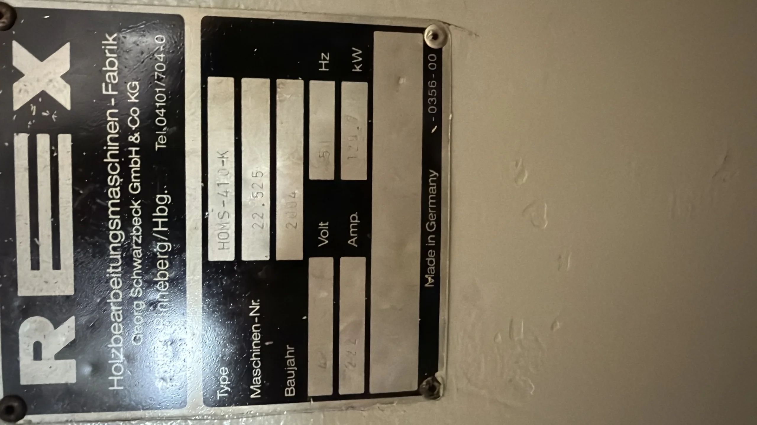 REX 2-sided high-performance planer-saw combination model: HOMS-410-K (MSS + A + D + MS-SP) - Image 4