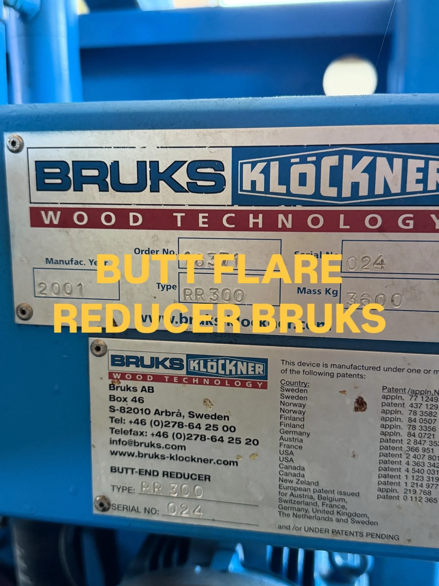 SIWERTELL BRUKS RR800 root reducer - Image 2